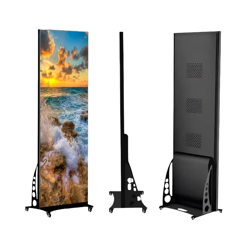 EP‑B Series P2.5 / 2-Pack LED Poster Display 640×1920 mm for Tradeshows & Retail
