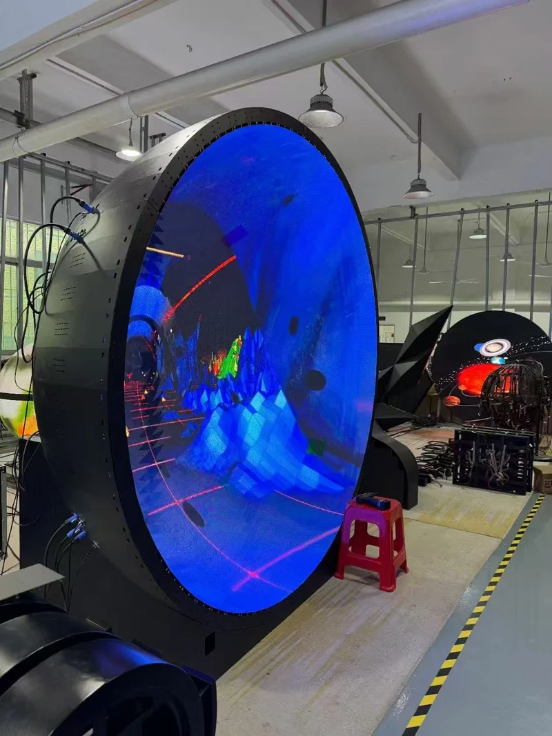 Customized Your Own LED Sphere and Turn Other Shape LED Display Screen in Mind to Real