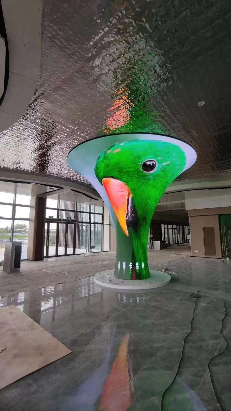 Customized Your Own LED Sphere and Turn Other Shape LED Display Screen in Mind to Real