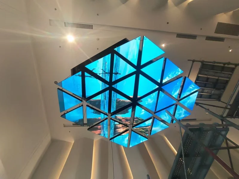 Customized Your Own LED Sphere and Turn Other Shape LED Display Screen in Mind to Real