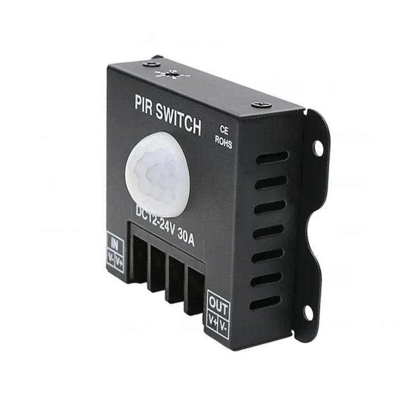 Motion Sensor Switch 12V-24V 30Amp for LED Strip Lights