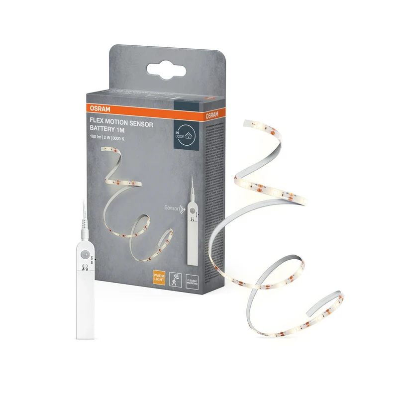 OSRAM BANDES DE PILES CAPTEUR DE MOUVEMENT bandes LED alimentées par piles avec capteur, 1m
