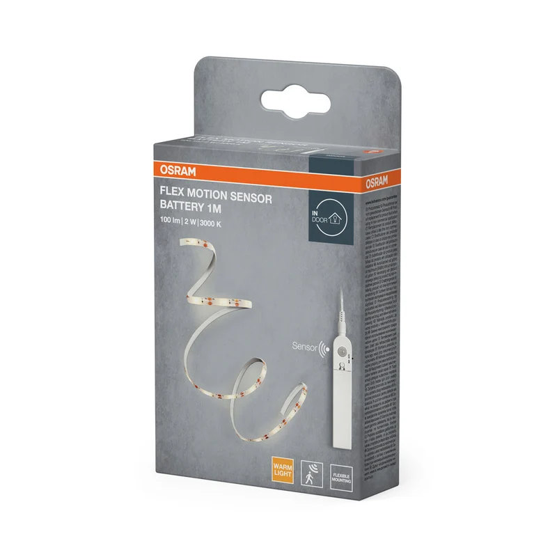 OSRAM BANDES DE PILES CAPTEUR DE MOUVEMENT bandes LED alimentées par piles avec capteur, 1m