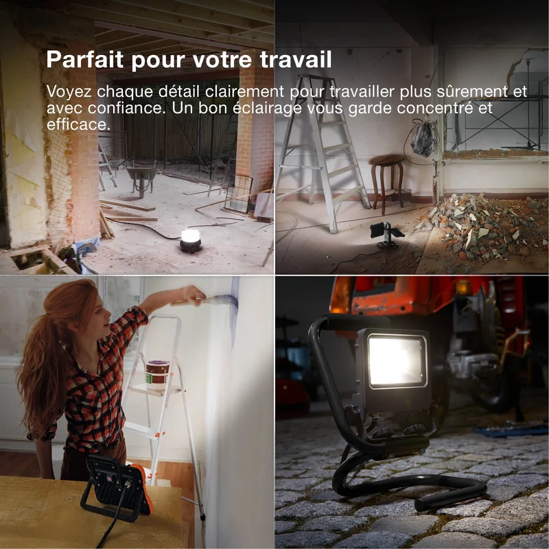 OSRAM LAMPE DE TRAVAIL PANNEAU LED Projecteur 50W / 4000K