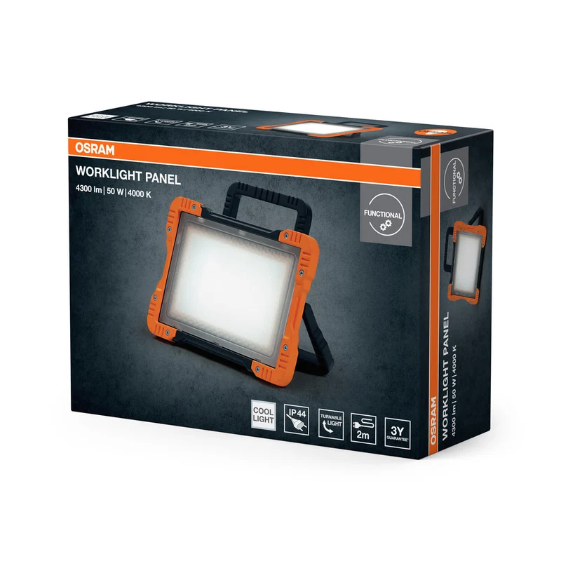 OSRAM LAMPE DE TRAVAIL PANNEAU LED Projecteur 50W / 4000K