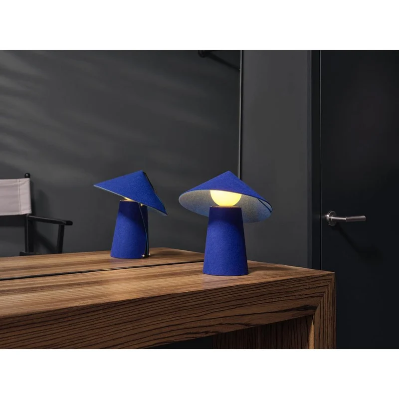OSRAM DECOR Flip Lampe de table mobile 3,5W, gradation tactile, rechargeable par USB, bleu