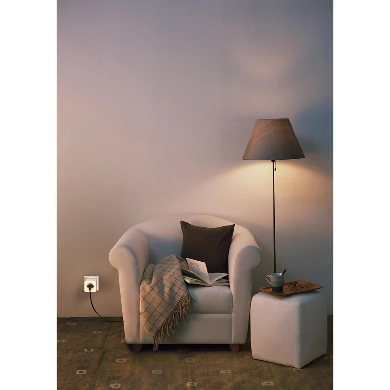 OSRAM Wifi SMART+ Veilleuse Prise EU Prise sans fil & Veilleuse Blanche