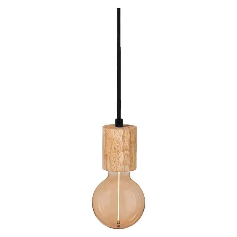 OSRAM Vintage 1906® Suspension CYLINDER E27, bois