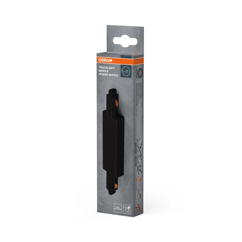 OSRAM SPOT SUR RAIL Alimentation rail électrique centrale noir