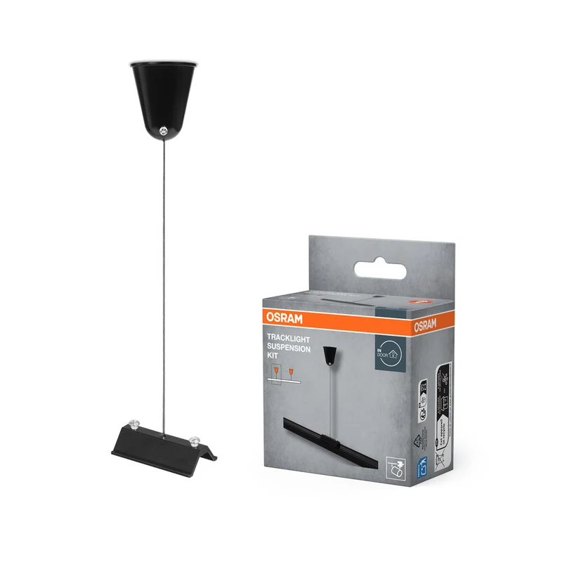 OSRAM ACCESSOIRES DE SUSPENSION POUR RAIL SPOT, noir