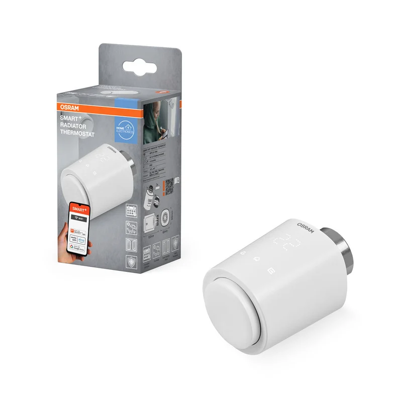 OSRAM Wifi SMART+ thermostat intelligent pour chauffage, blanc