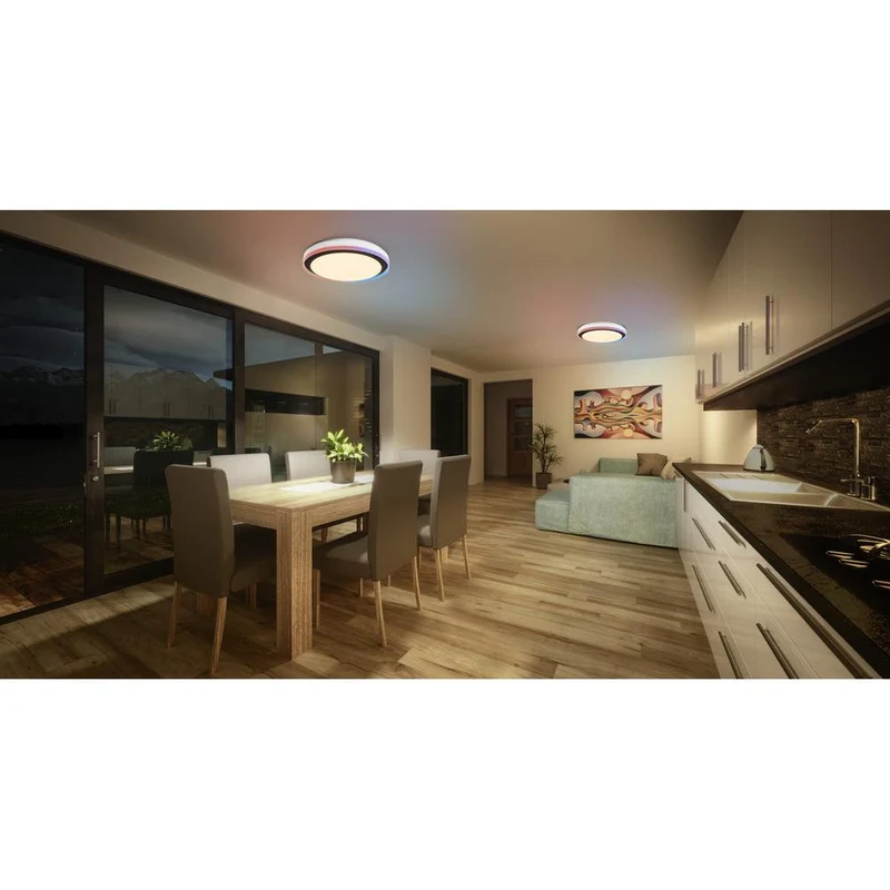 OSRAM SMART + WIFI Magic plafonnier, blanc/chaud, 38W, 1050lm