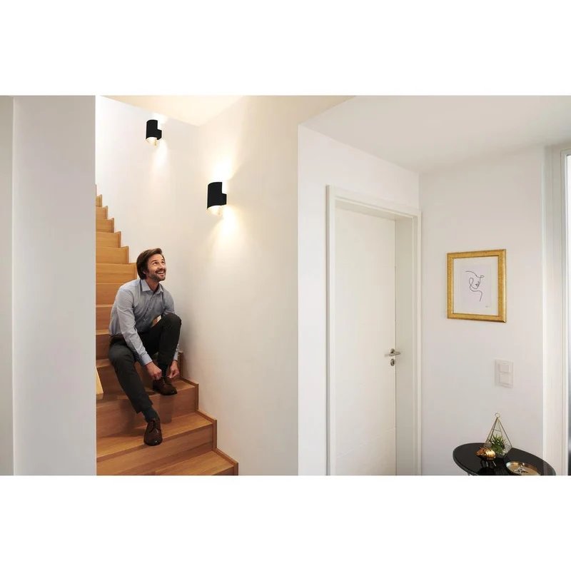 OSRAM Matter SMART+ ORBIS TWIST LED Applique murale 23x12,7cm Blanc réglable 12W / 3000-6500K noir