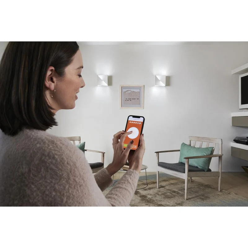 OSRAM Matter SMART+ ORBIS SWAN LED Applique murale 20x20cm Blanc réglable 23W / 3000-6500K blanc
