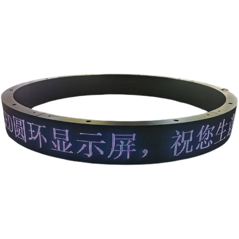 P2.5 Indoor Circular LED Ticker Single Face LED Display Ring