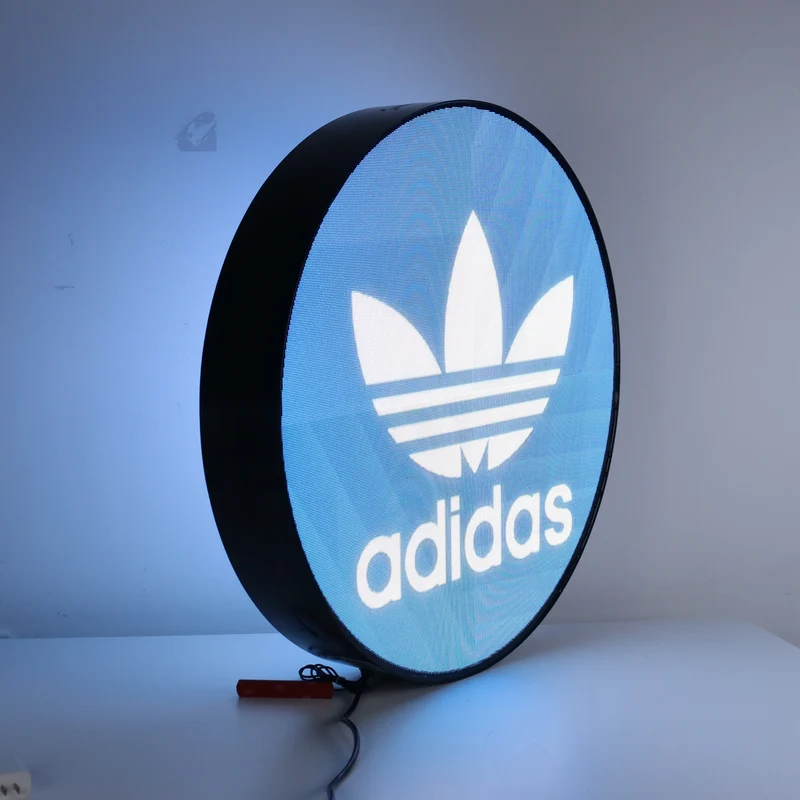 P1.8 70CM (27.56'') Diameter Outdoor Round LED Display High Resolution Circle Logo LED Sign