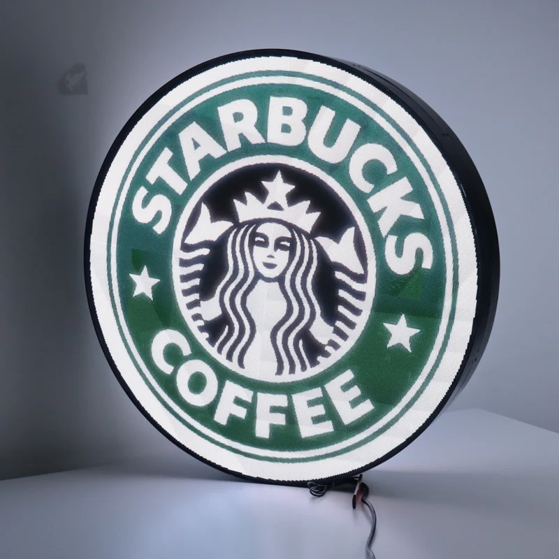 P1.8 70CM (27.56'') Diameter Outdoor Round LED Display High Resolution Circle Logo LED Sign