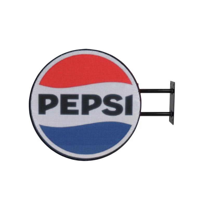 P2.5 50CM (20'') Diameter Outdoor Round LED Display Circle Logo LED Sign