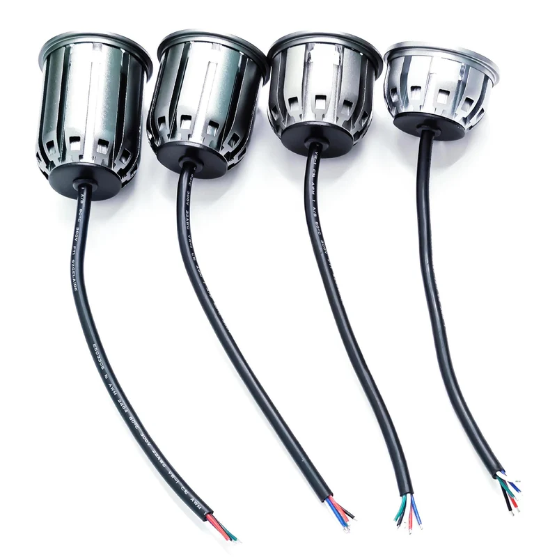 RGBW 12V 24V low voltage LED spotlight 3W 6W 9W 12W