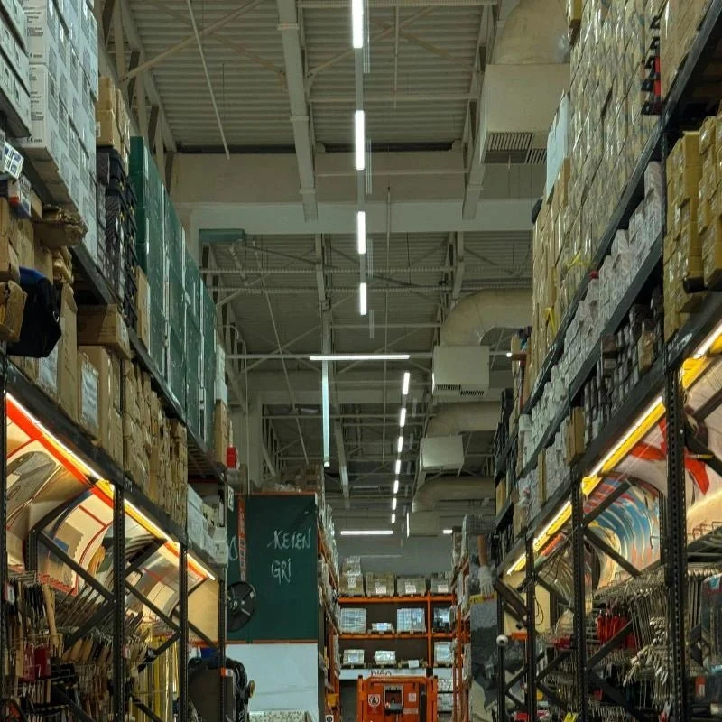 Pack de 10 - Réglette LED étanche 60cm 15W IP66 120lm/w