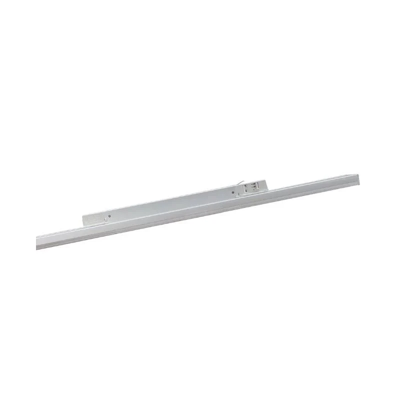 Spot Linéaire LED sur Rail Triphasé 150cm Blanc - Puissance Ajustable