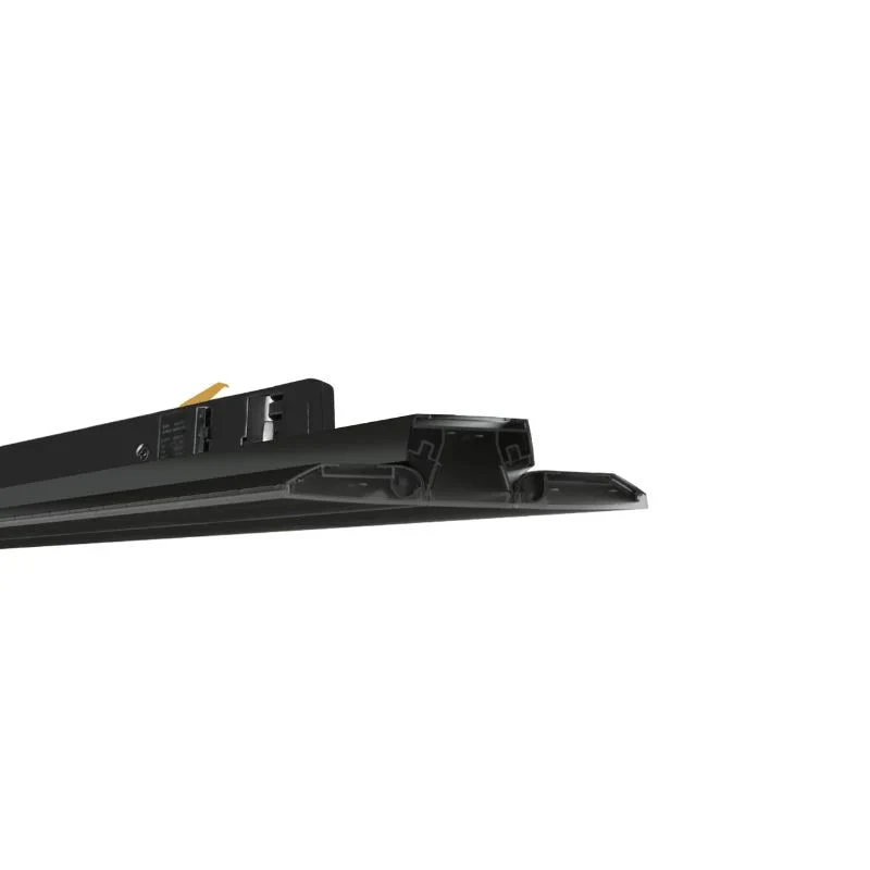 Spot Linéaire LED sur Rail Monophasé 150cm Noir - Puissance Ajustable