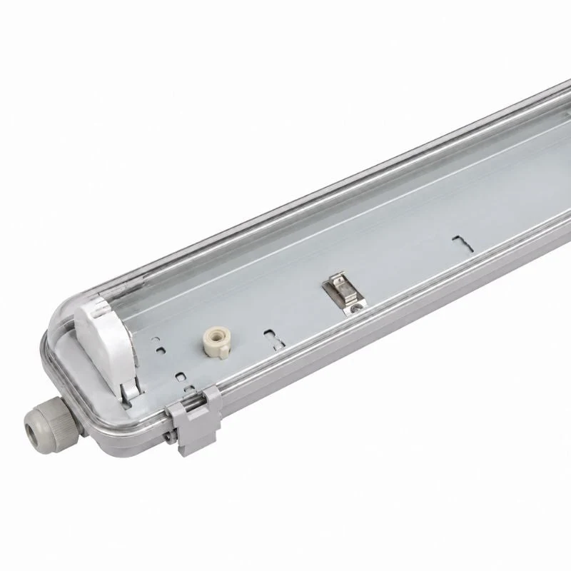 Réglette étanche 150 cm pour 1 Tube LED T8 IP65 (Boitier vide)