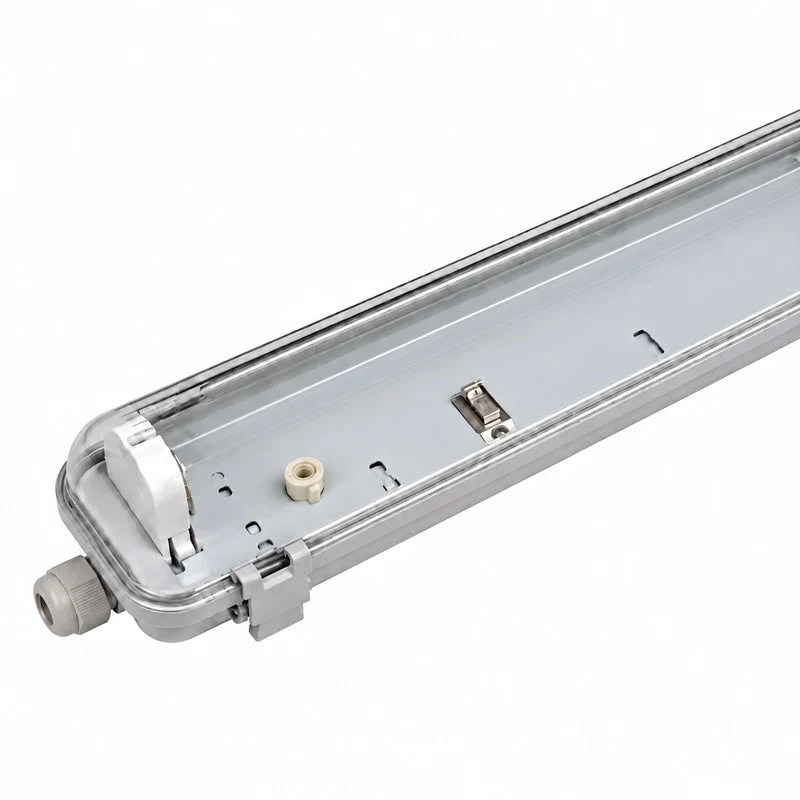 Réglette étanche 150 cm double pour Tube LED T8 IP65 (Boitier vide)