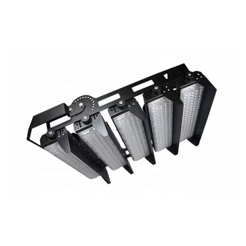 Projecteur LED Puissant Industriel 1250W 170lm/W IP66 Noir Orientable