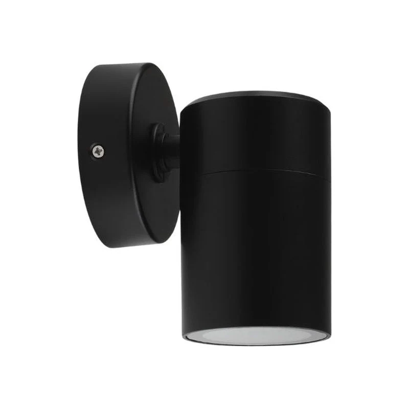 Applique Murale Noire IP65 pour Ampoule GU10