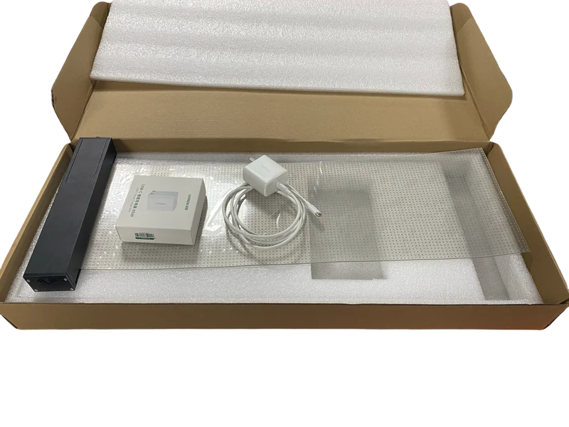 【Small Size Plug & Play】HCS Series P6.25 Adhesive Transparent LED Film – 240×600 mm (9.45×23.62 in) | 1500nits | High Transparency Glass Sticker Display for Glass Walls & Retail Windows | Plug & Play