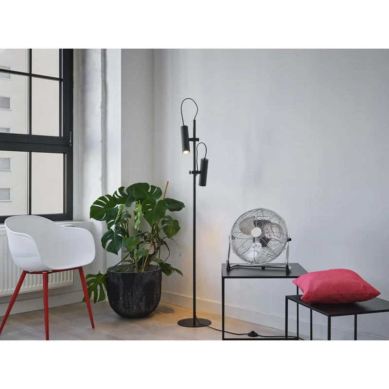 OSRAM DECOR Lampadaire à tambours 2xGU10 Noir