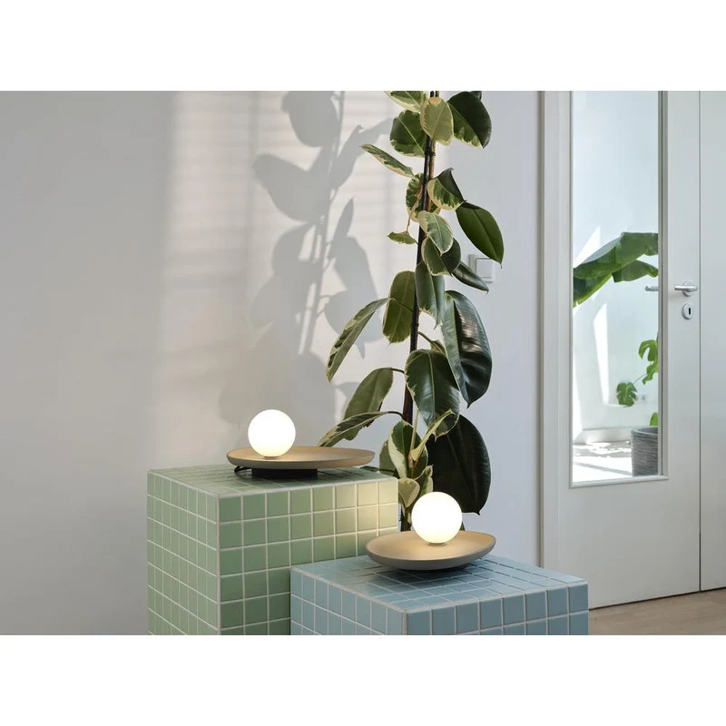 OSRAM DECOR Lampe de table Nid en béton Gris, G9