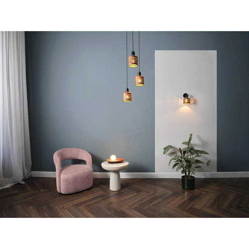 OSRAM DECOR Clay Windows Applique murale marron, E27