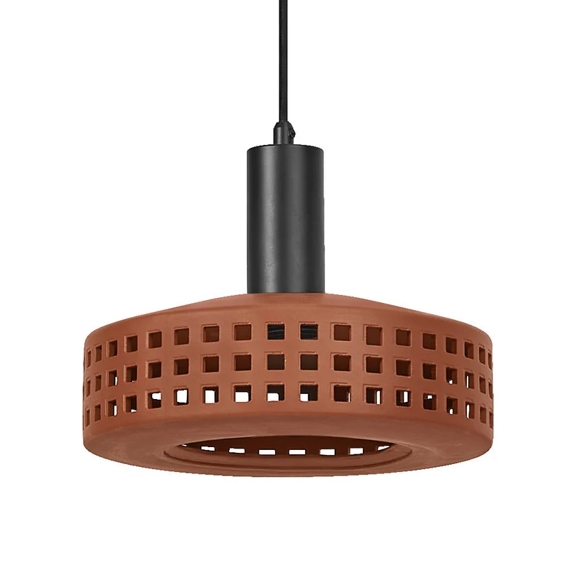 OSRAM DECOR Suspension en argile pour fenêtres, marron, E27