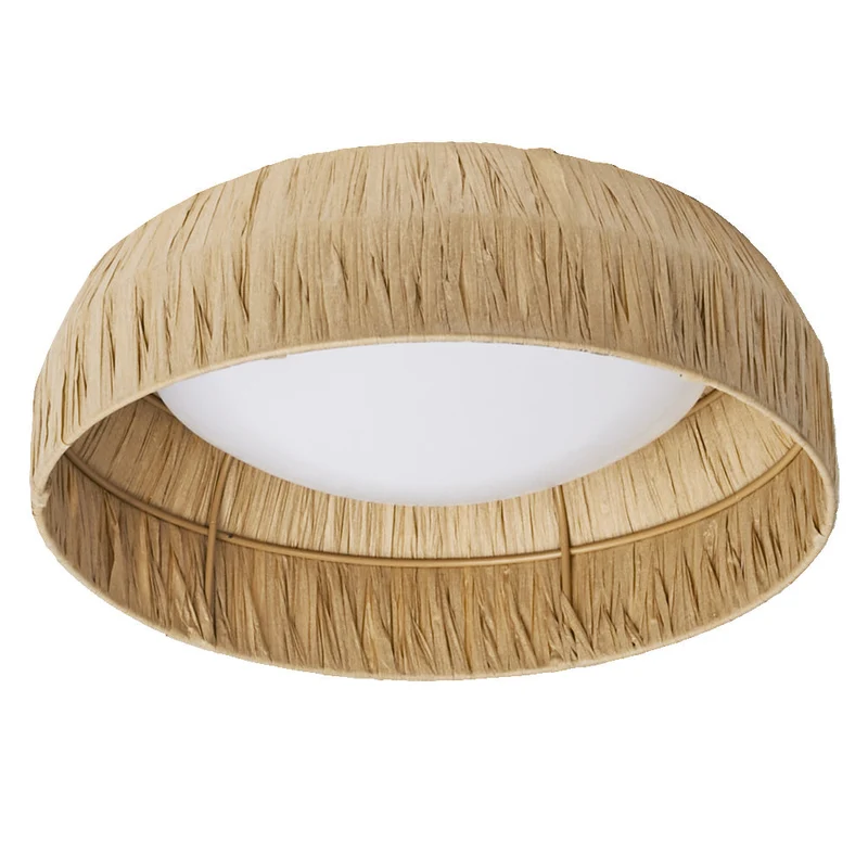 OSRAM DECOR Bambou Papier Plafonnier Marron, 300mm, 12W