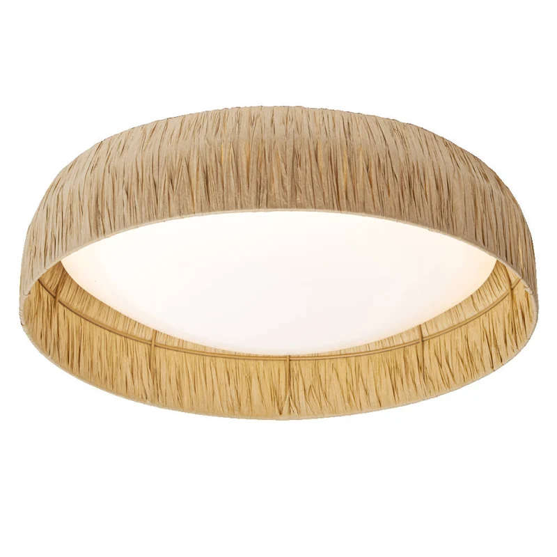 OSRAM DECOR Bamboo Papier Plafonnier Marron, 500mm, 28W