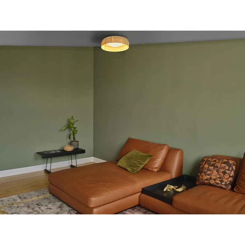 OSRAM DECOR Bamboo Papier Plafonnier Marron, 500mm, 28W