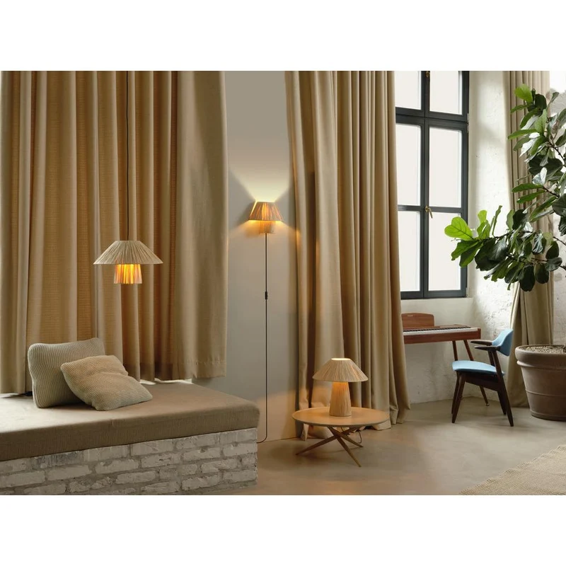 OSRAM DÉCOR Suspension en papier bambou Hutte 400 E27 Marron
