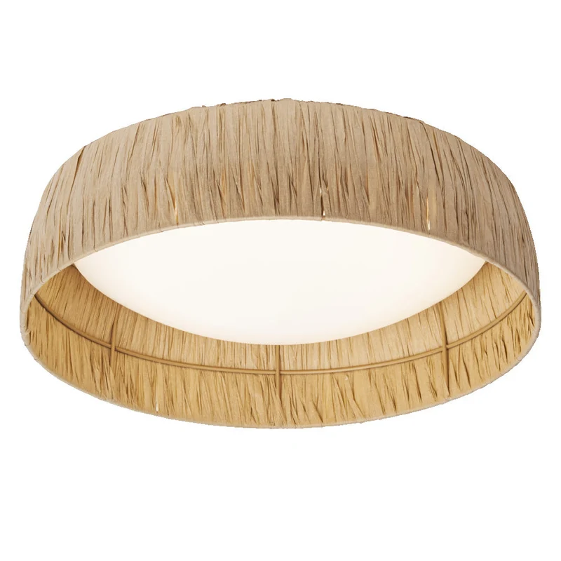 OSRAM DECOR Bambou Papier Plafonnier Marron, 400mm, 18W