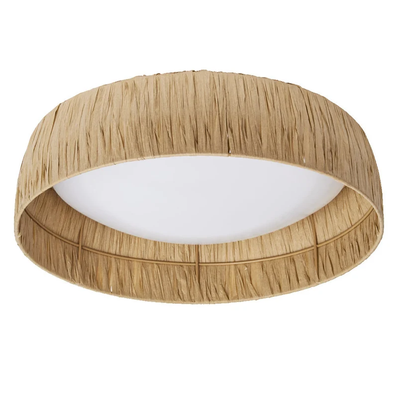 OSRAM DECOR Bambou Papier Plafonnier Marron, 400mm, 18W