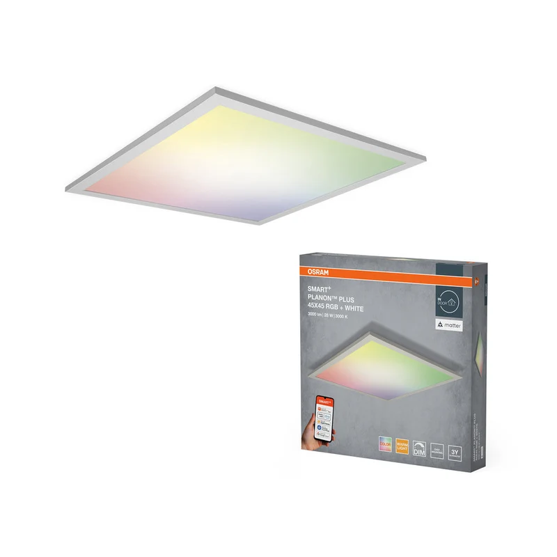 OSRAM Matter SMART+ PLANON PLUS panneau LED multicolore 450X450
