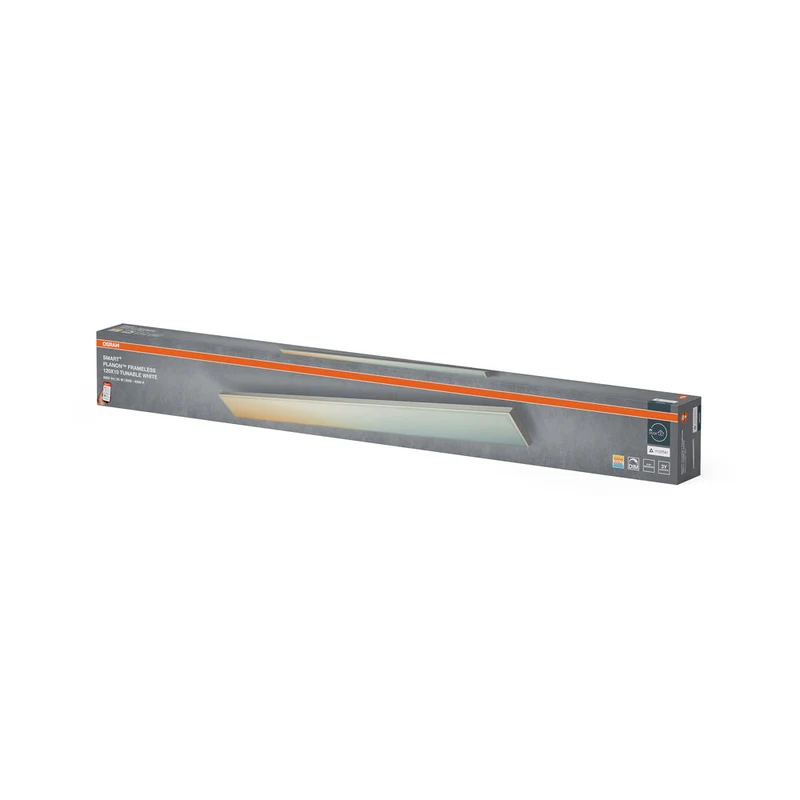 OSRAM Matter SMART+ Planon Sans Cadre Rectangulaire Blanc Réglable 1200x100