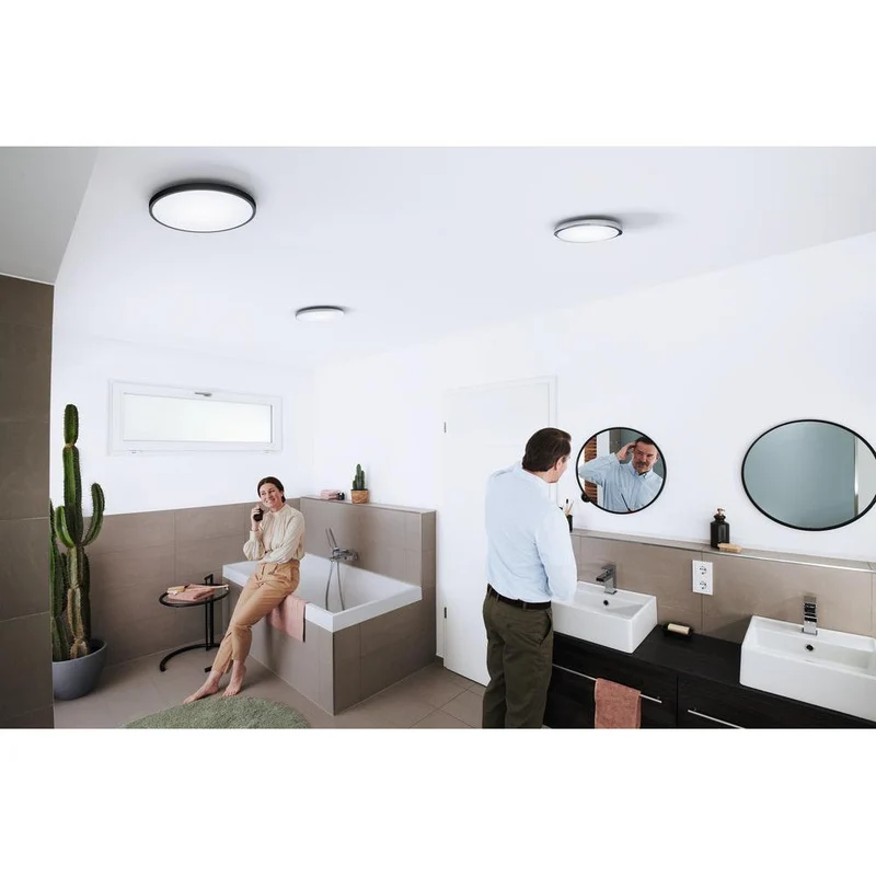 OSRAM Matter SMART+ ORBIS DISC LED Plafonnier de salle de bain 40cm Blanc réglable 25W / 3000-6500K