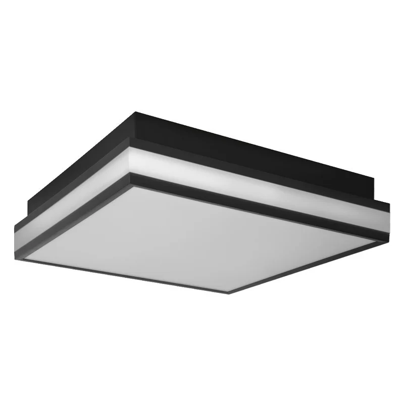 OSRAM Matter SMART+ ORBIS MAGNET LED Plafonnier 30x30cm Blanc réglable 26W / 3000-6500K noir