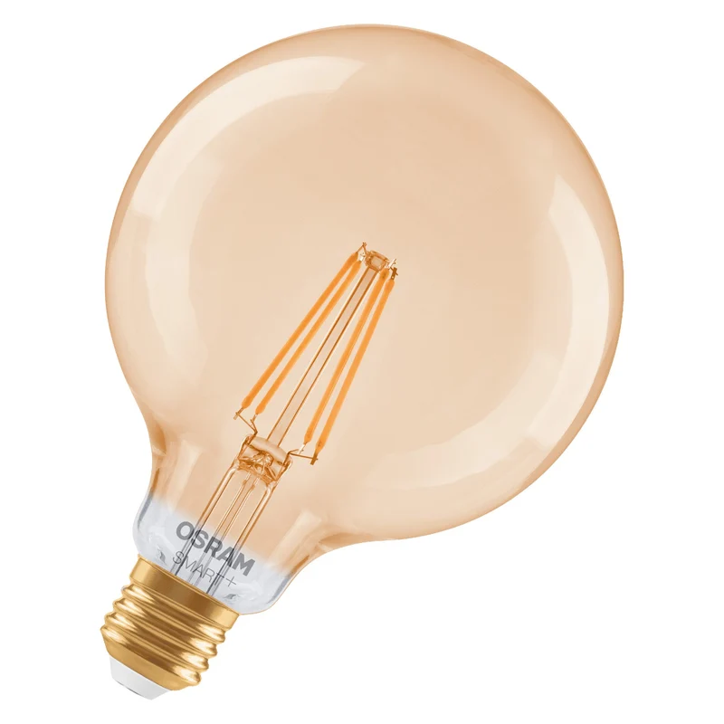 OSRAM Matter SMART+ Globe125 LED Lampe dimmable (ex 53W) 6W / 2400K Blanc chaud E27