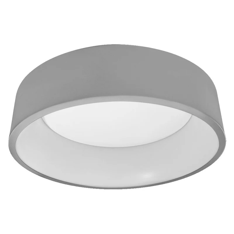 OSRAM Matter SMART+ Orbis Cylindre LED Plafonnier Blanc réglable 45cm 24W / 3000-6500K Gris