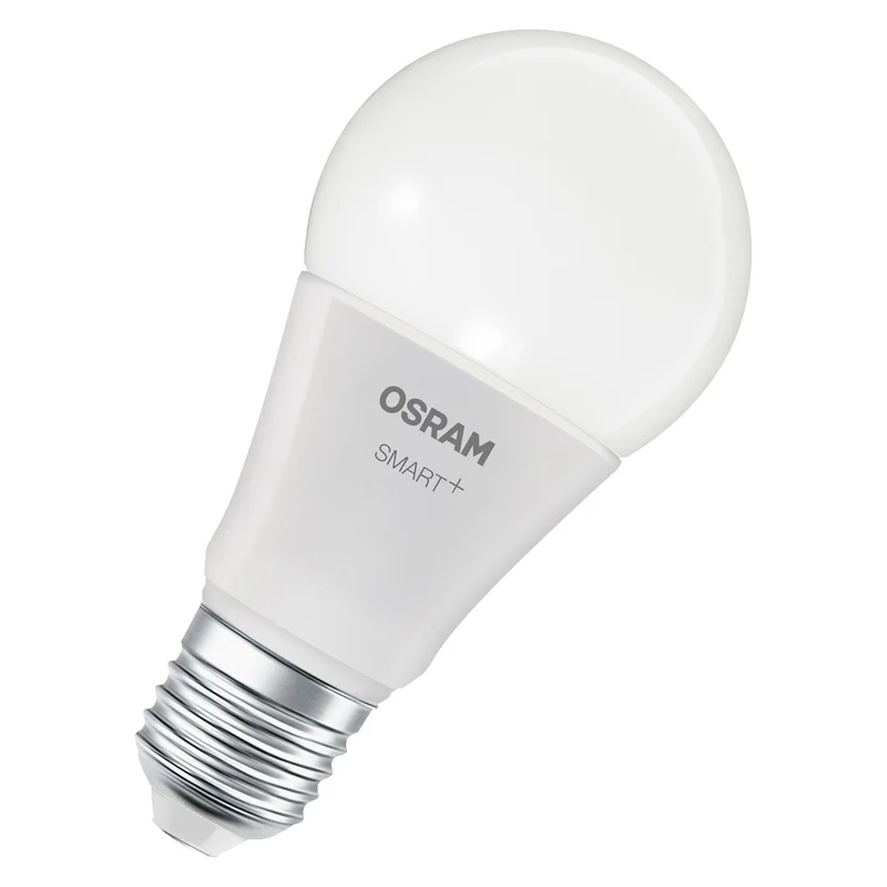 OSRAM Smart+ Lampe avec technologie ZigBee, 9W, A60, mat, culot E27, couleur de lumière blanc réglable, 806lm
