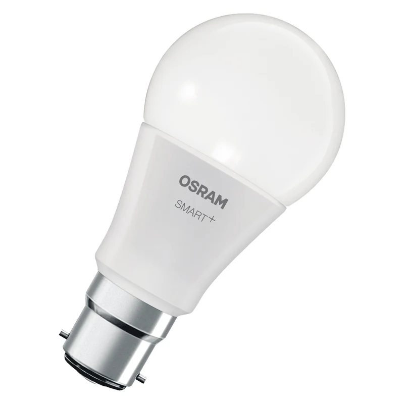 OSRAM Smart+ Lampe avec technologie ZigBee, 9W, A60, mat, couleur de lumière RGBW réglable, 806lm, culot B22D