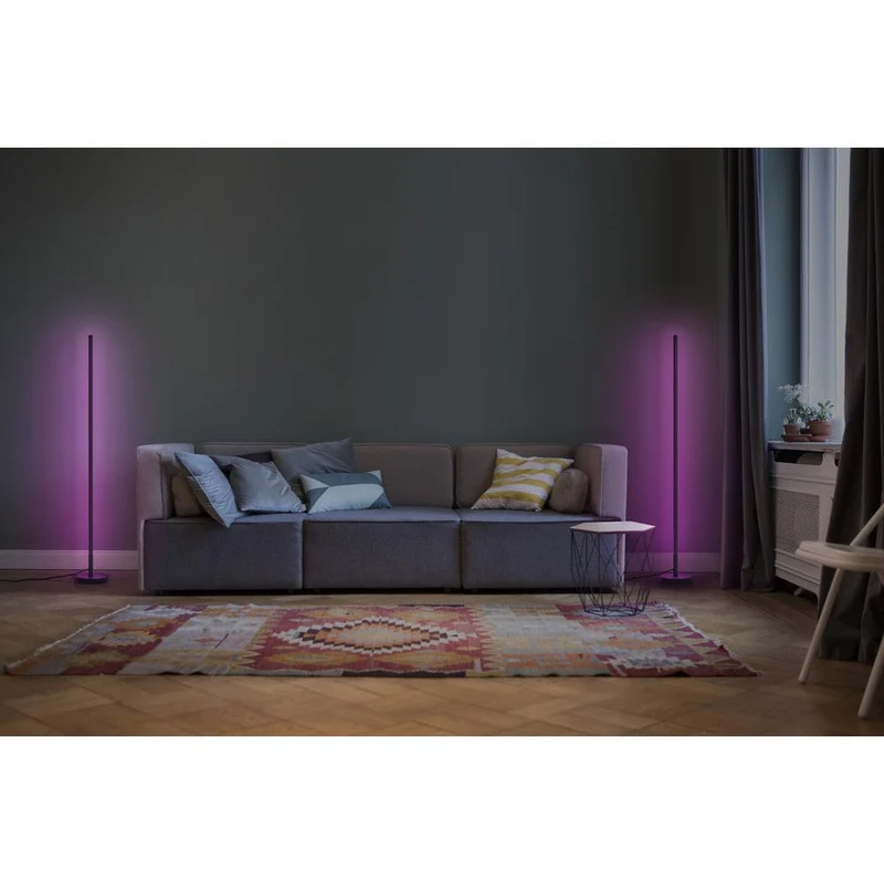 OSRAM SMART+ WIFI LED lampadaire, rond, noir, 14W